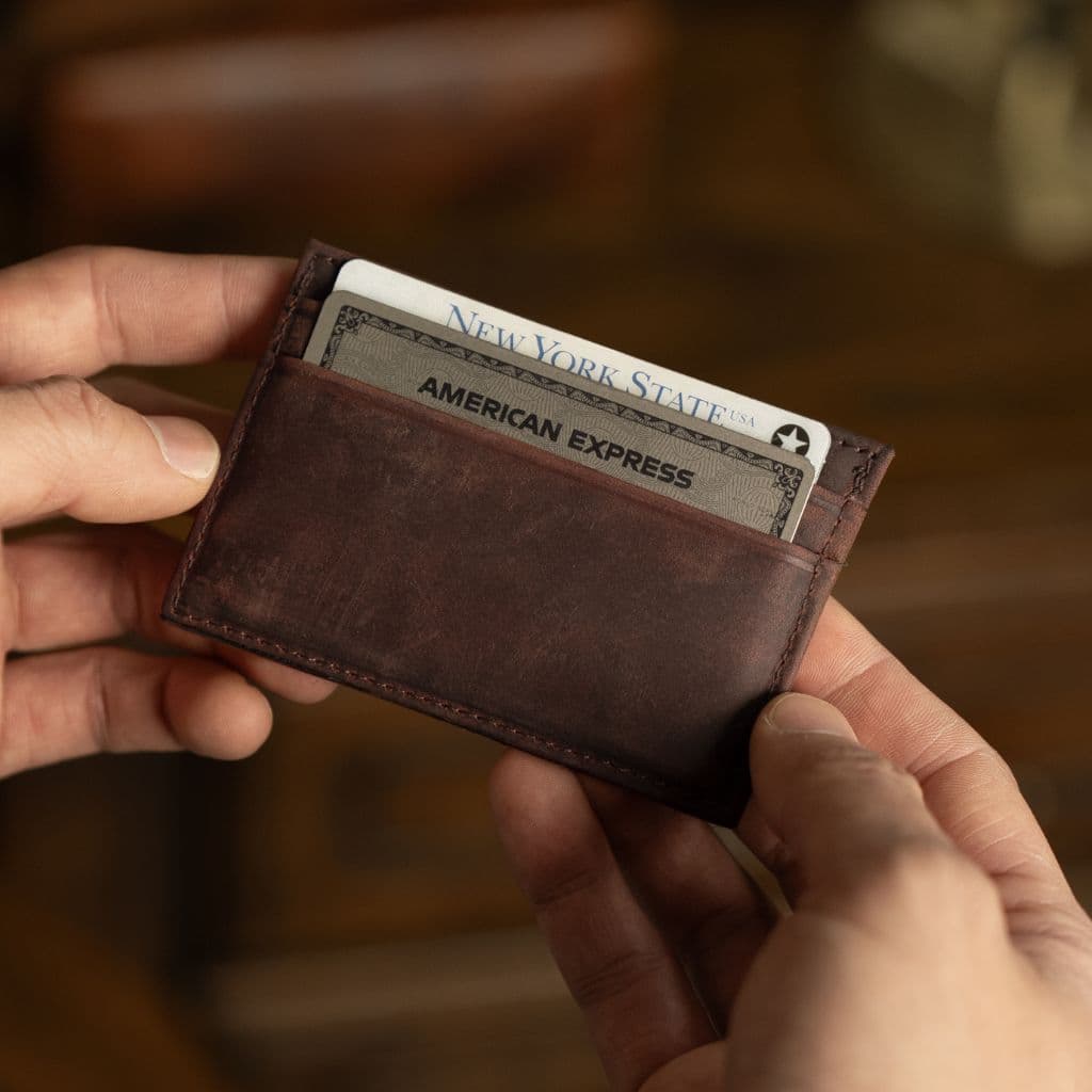 Leather Card Holder | Arizona Adobe, view 5