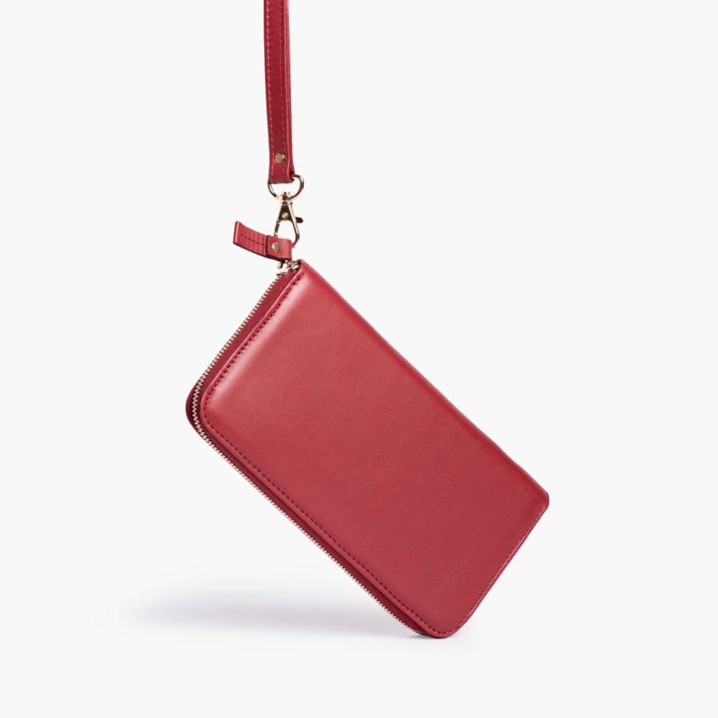 Wallet Wristlet | Red, view 3