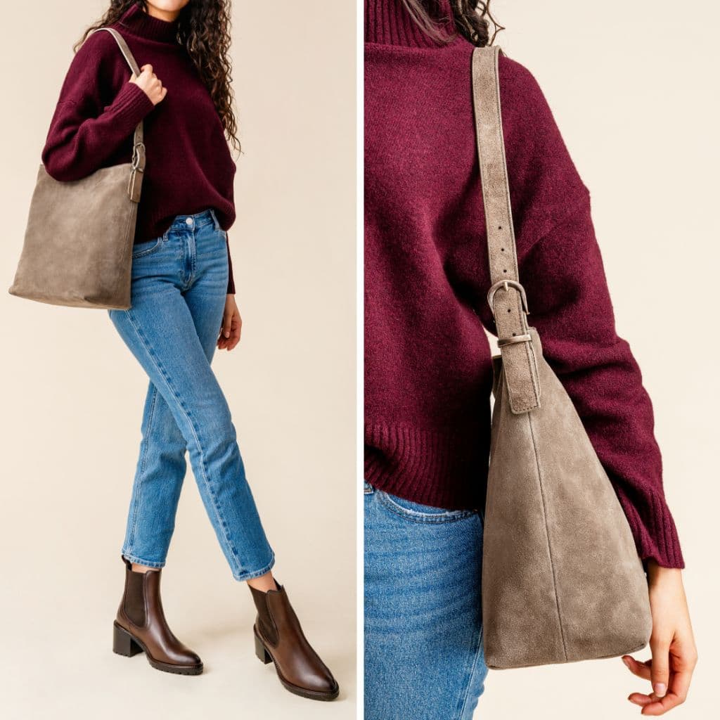 Bucket Bag | Taupe, view 8