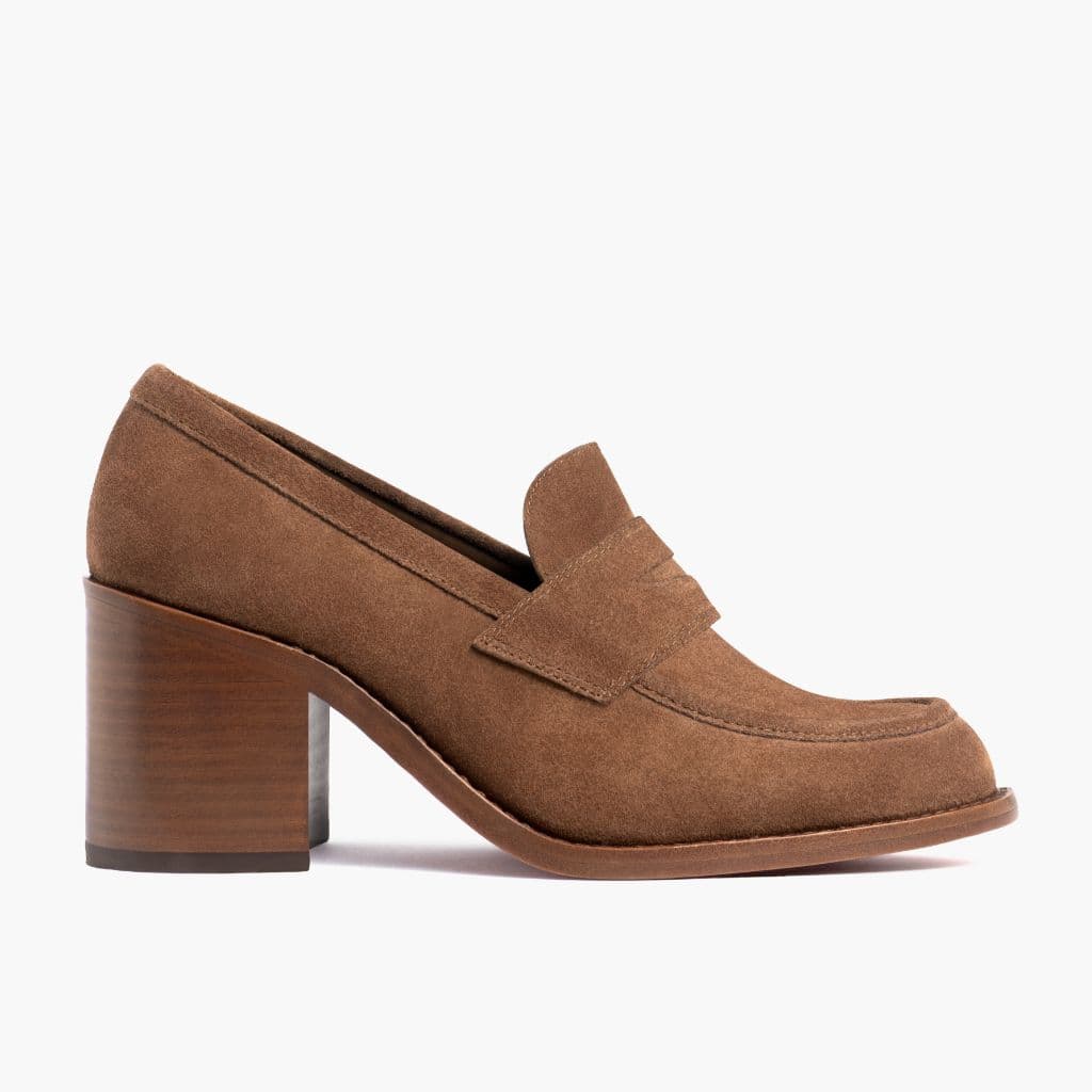High Heel Penny | Sequoia Suede, view 2