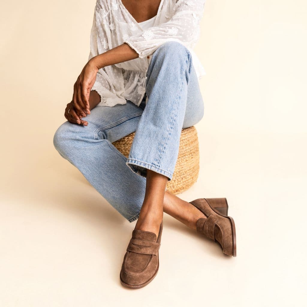 High Heel Penny | Sequoia Suede, view 8