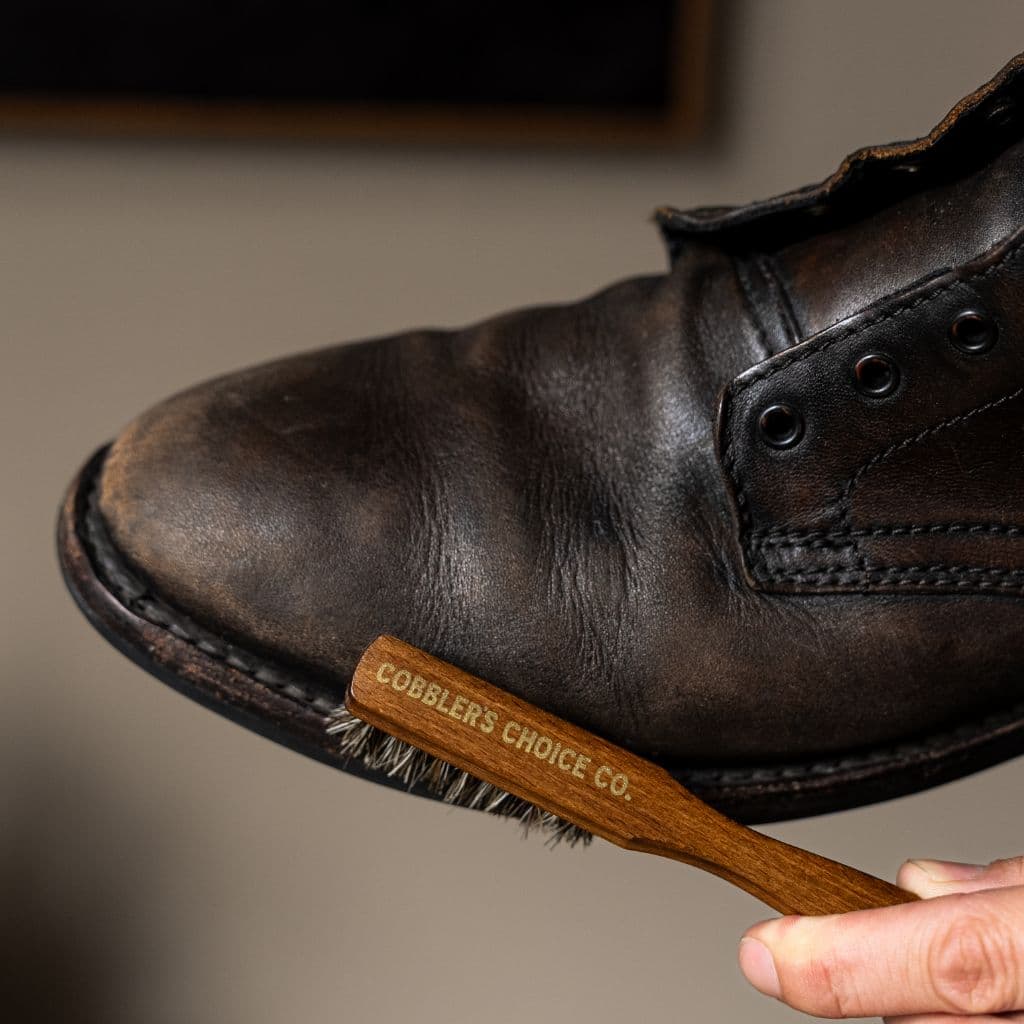 Cobbler's Choice Welt Brush Bundle | Brown + Tan, view 3
