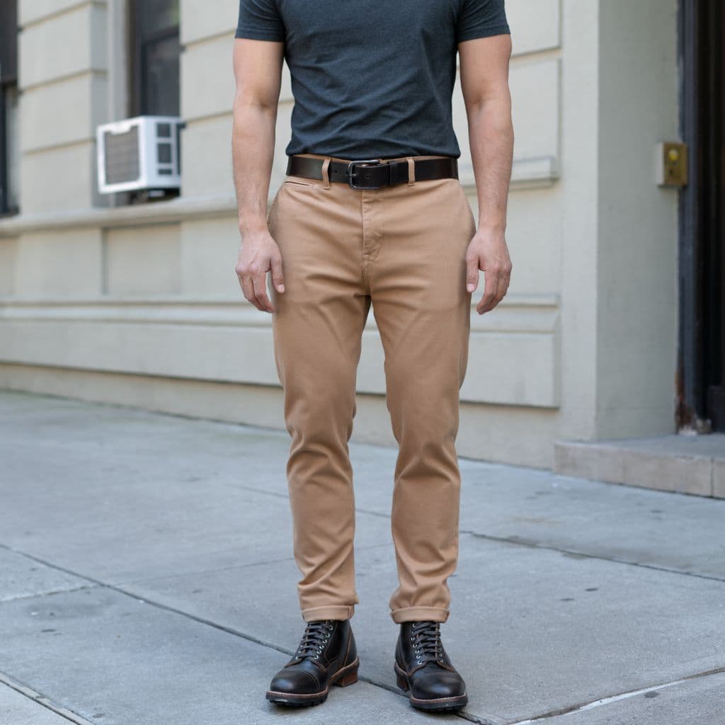 Men's Heritage Leather Belt | Cacao, view 6