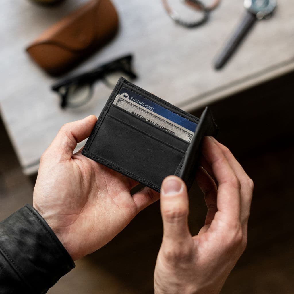 Bifold Wallet | Black Matte, view 8