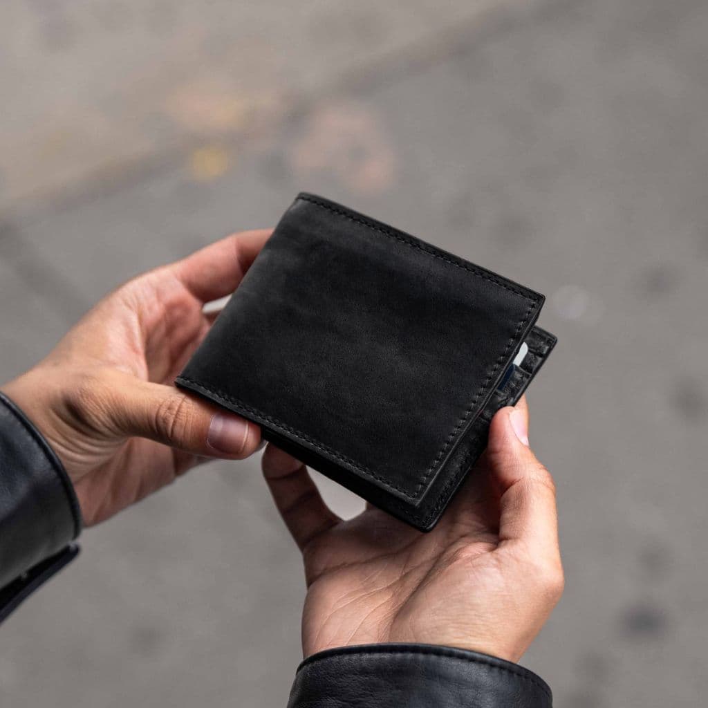 Bifold Wallet | Black x Natural Teacore, view 7