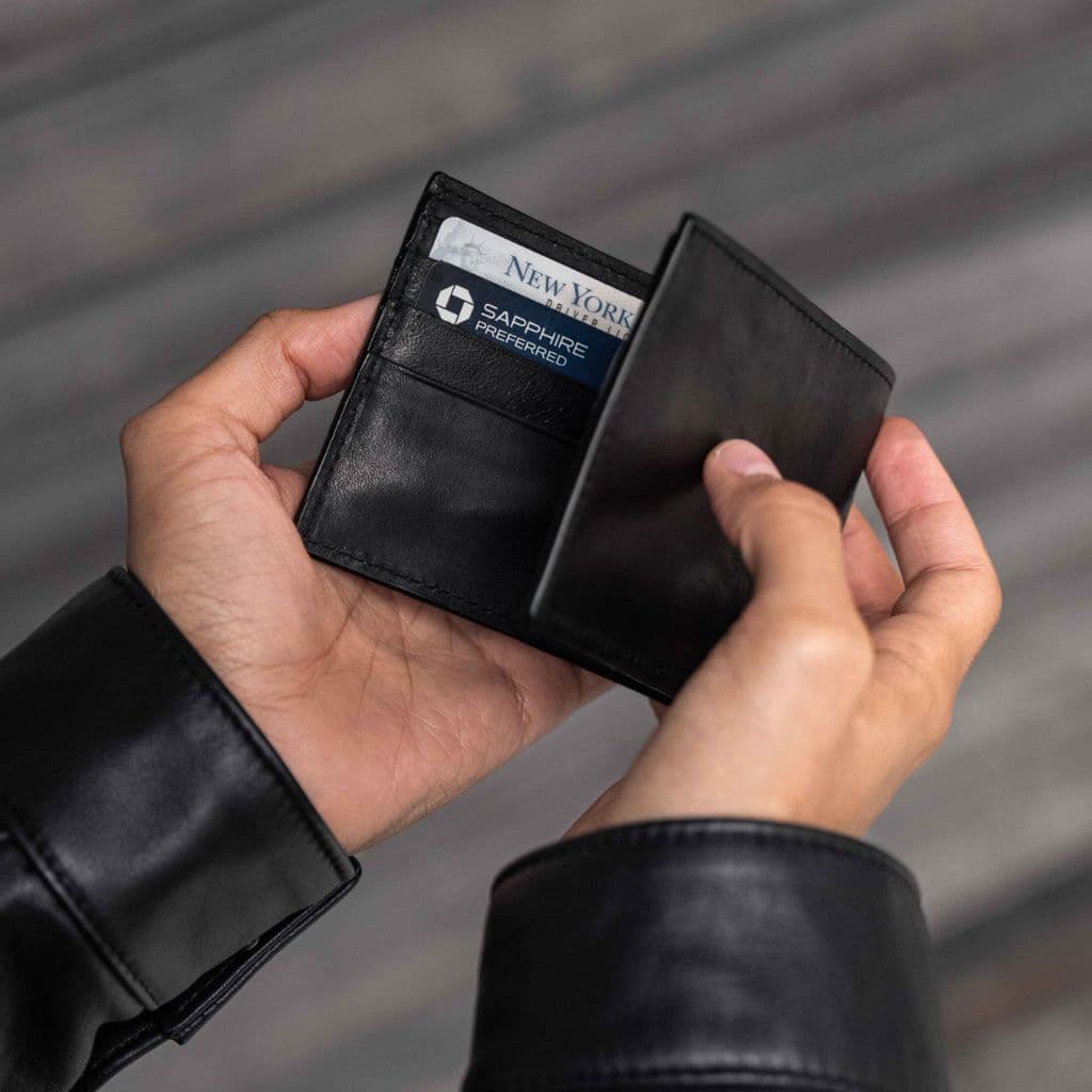 Bifold Wallet | Black x Natural Teacore, view 8