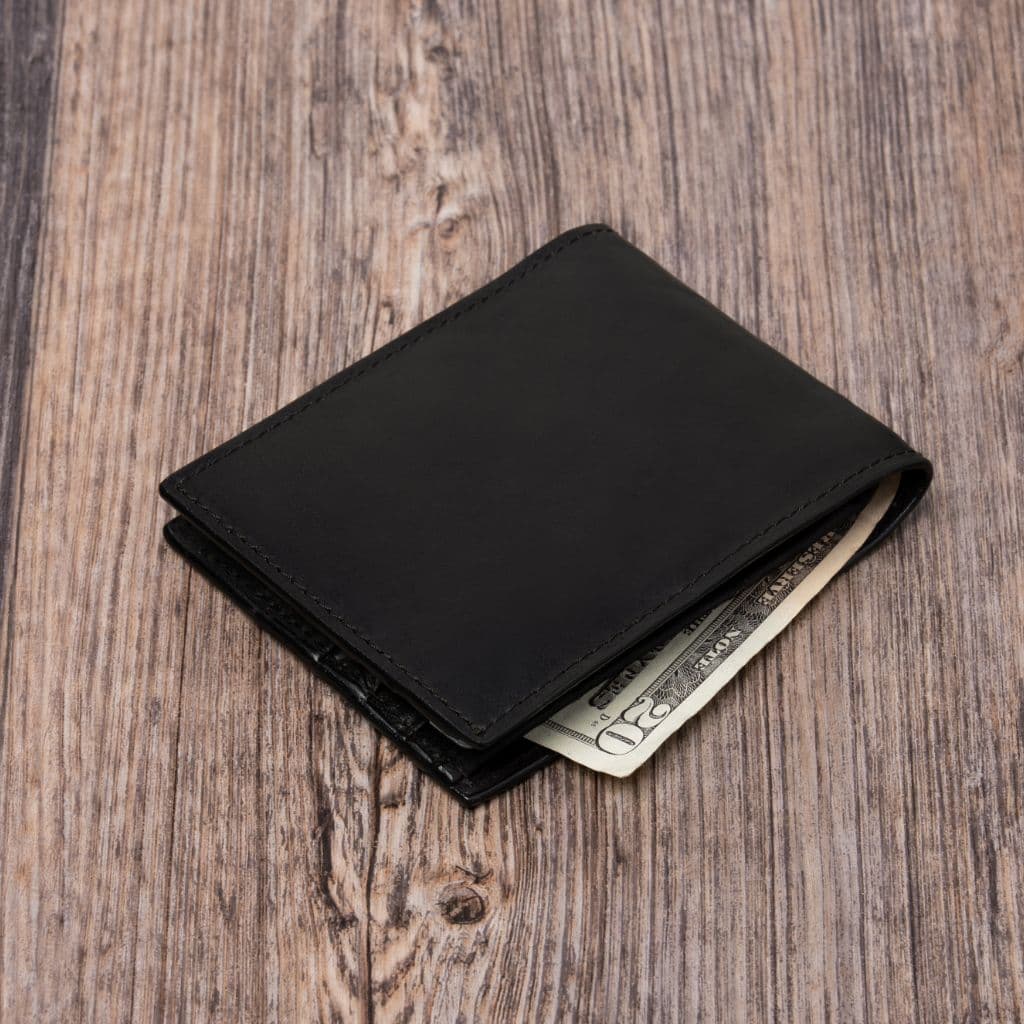 Bifold Wallet | Black x Natural Teacore, view 6