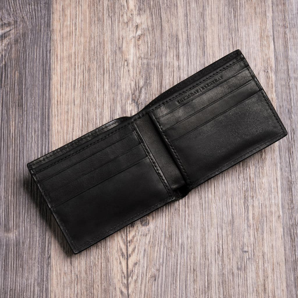 Bifold Wallet | Black x Natural Teacore, view 3