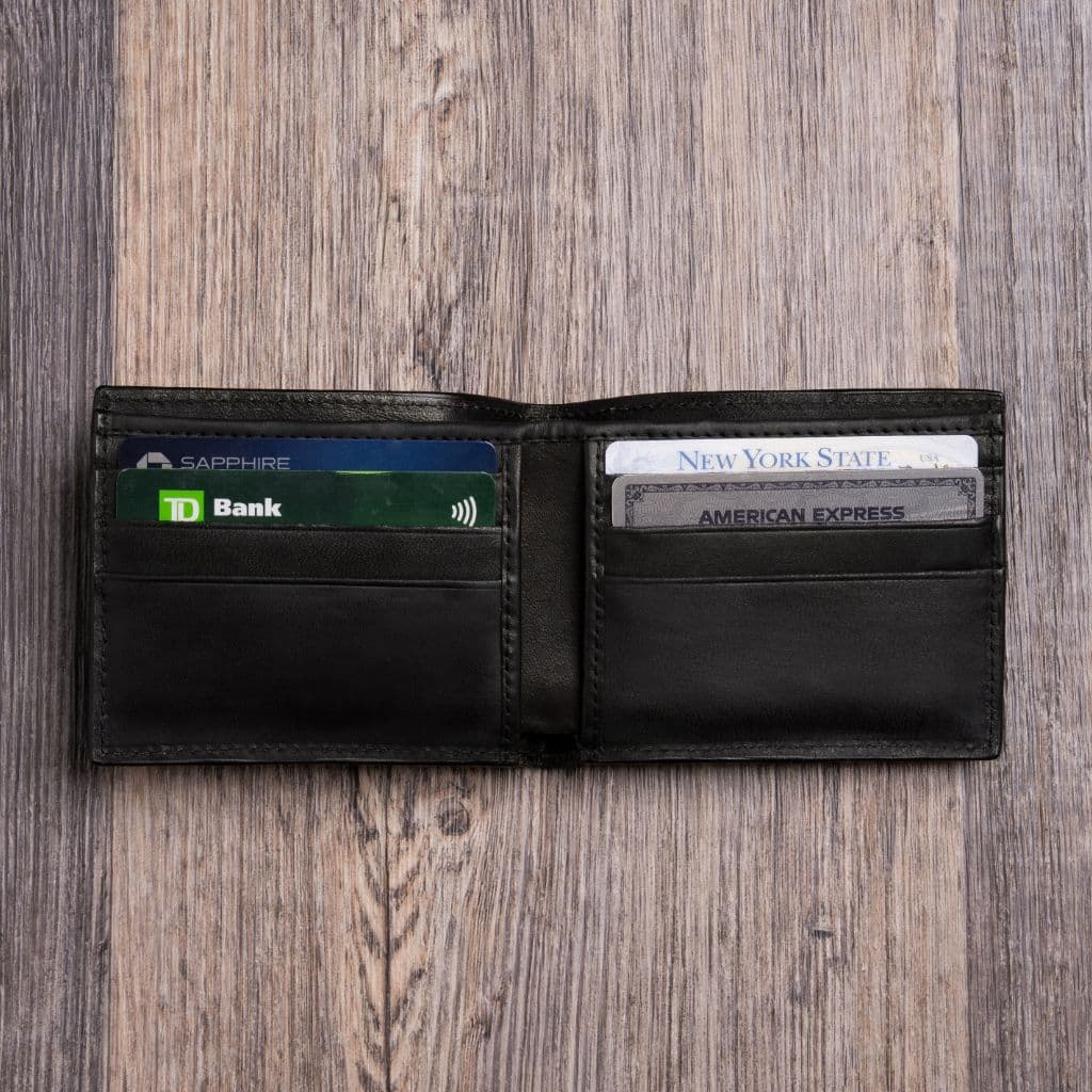 Bifold Wallet | Black x Natural Teacore, view 5