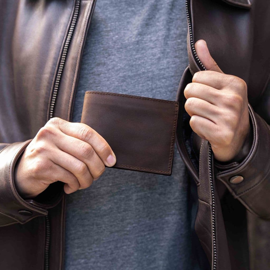 Bifold Wallet | Rustic Brown, view 8