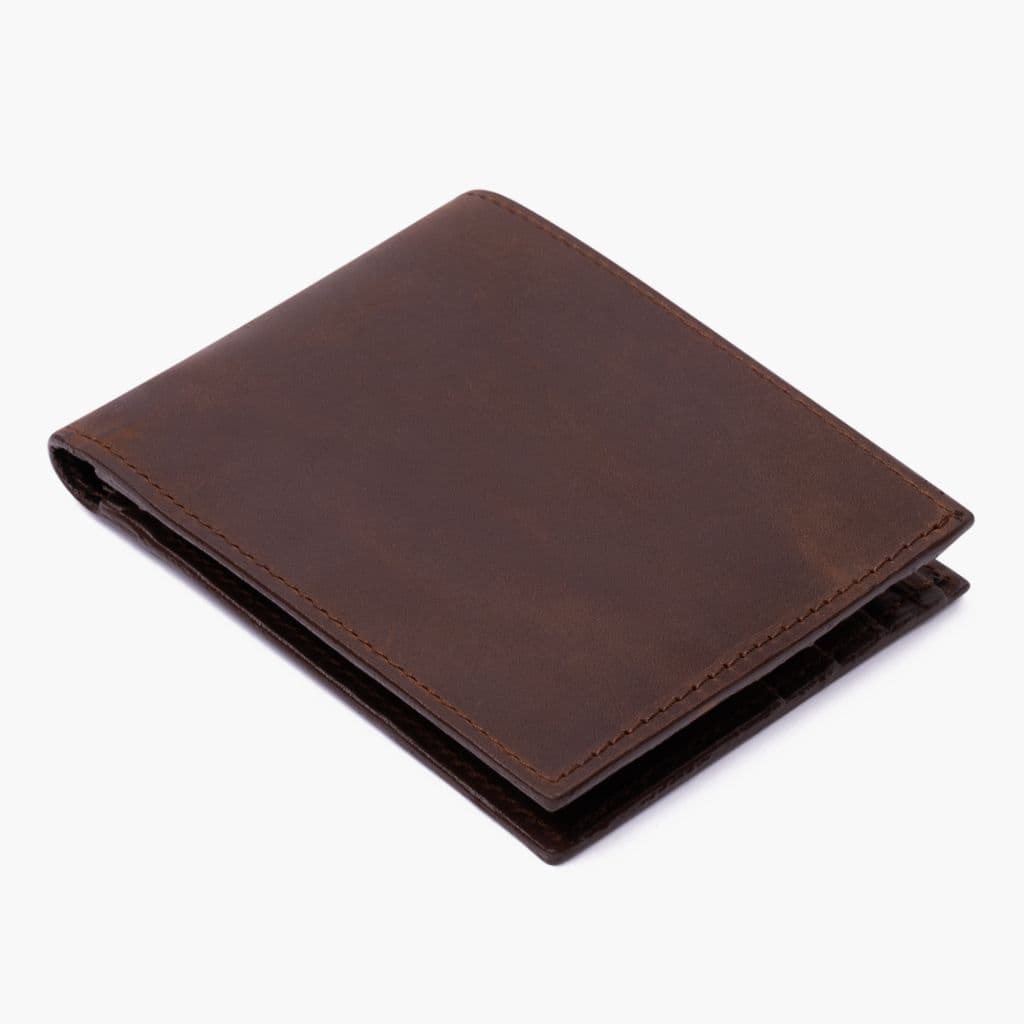 Bifold Wallet | Rustic Brown