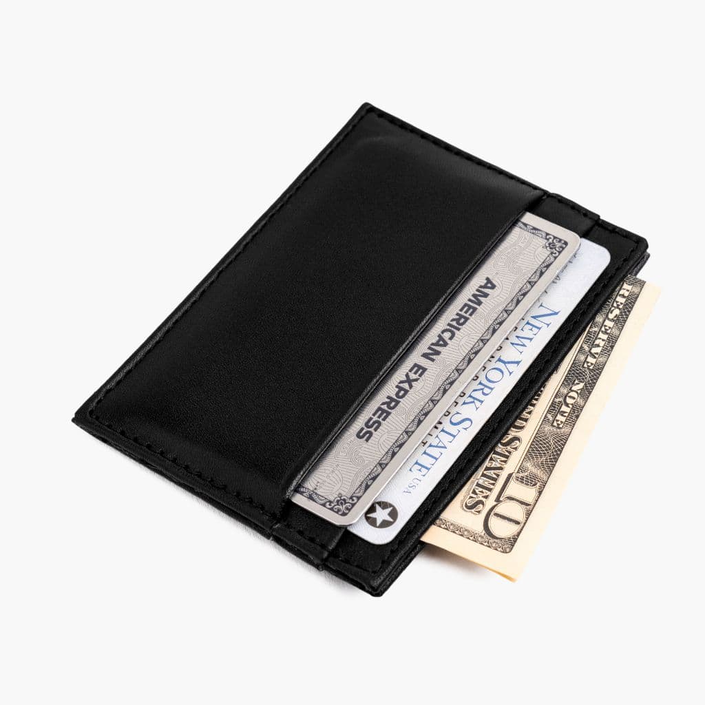 Leather Card Holder | Black, view 4