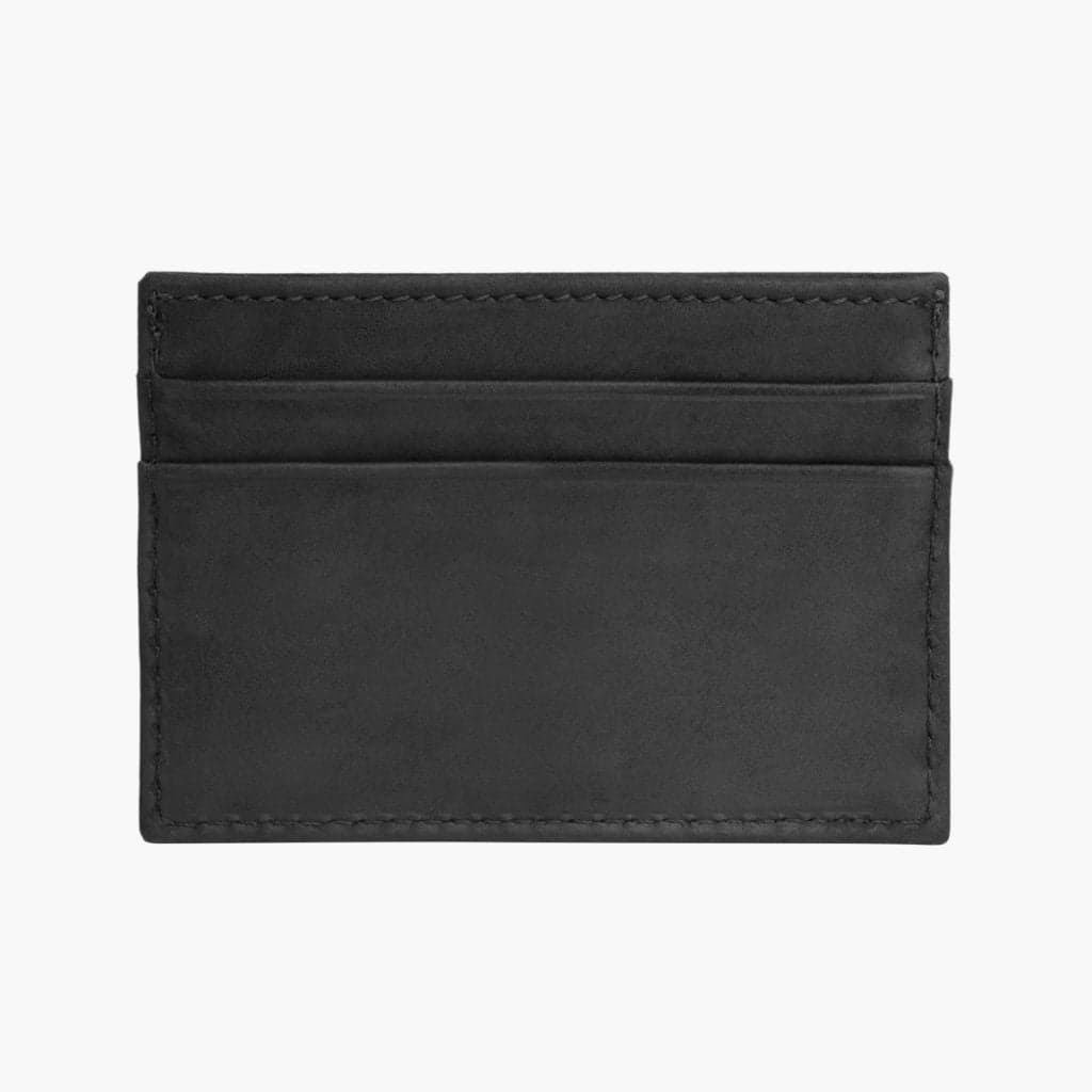 Leather Card Holder | Black Matte, view 2