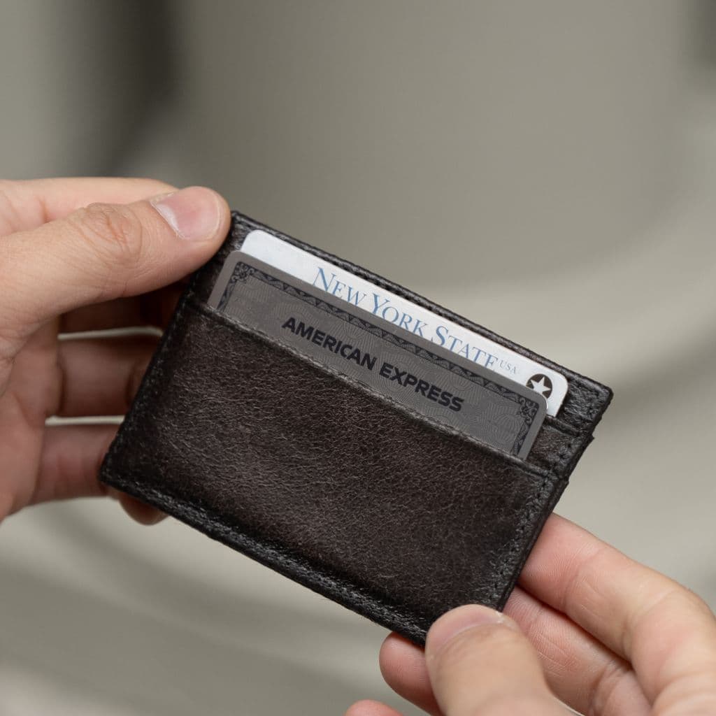 Leather Card Holder | Canyon, view 5