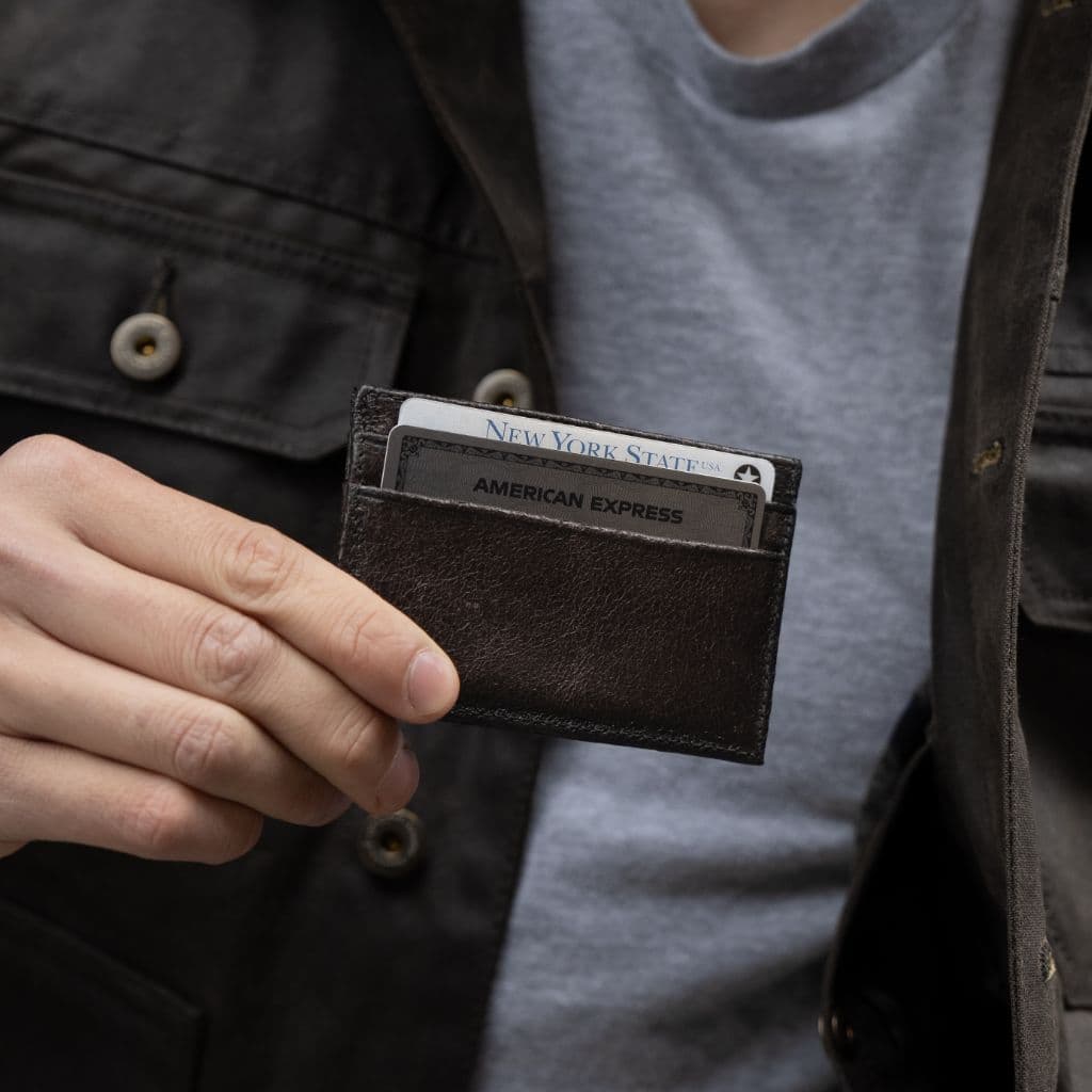 Leather Card Holder | Canyon, view 6