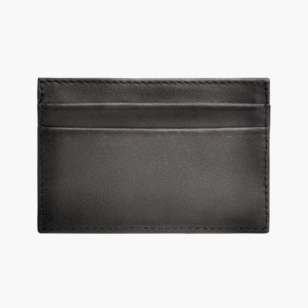 Leather Card Holder | Distressed Grey, view 2