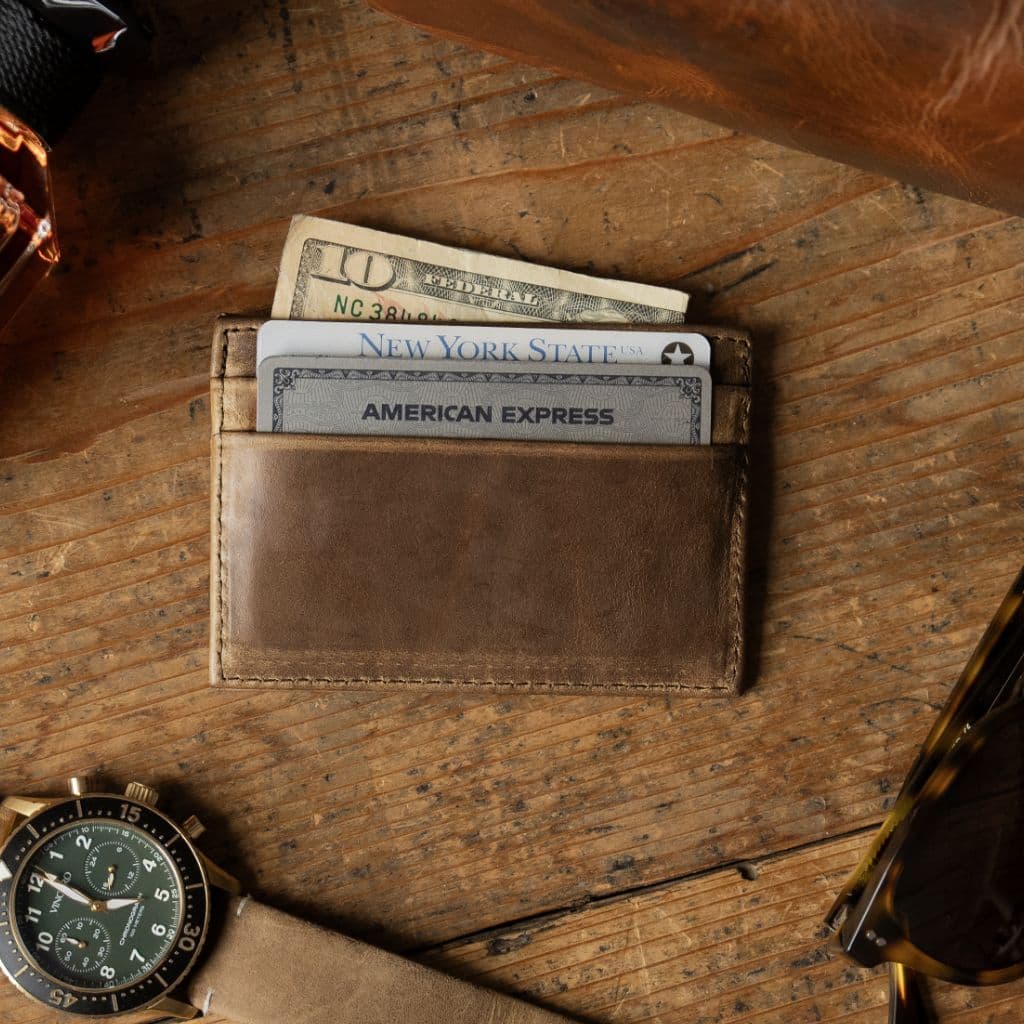Leather Card Holder | Natural, view 7