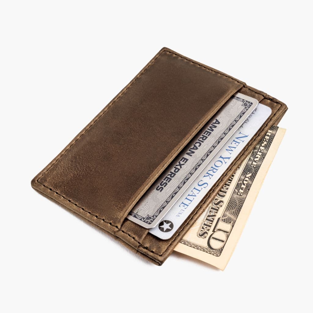 Leather Card Holder | Natural, view 4