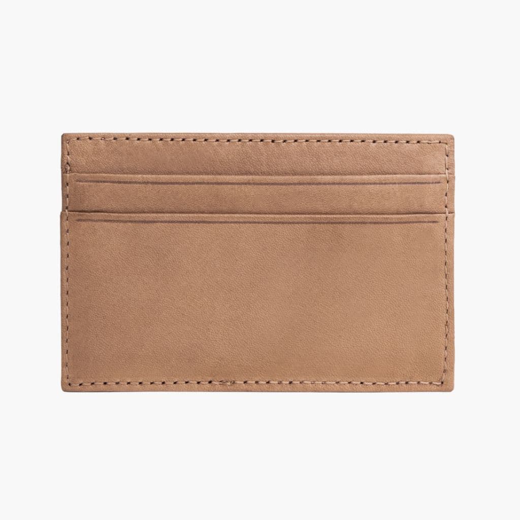 Leather Card Holder | Natural Vachetta, view 2