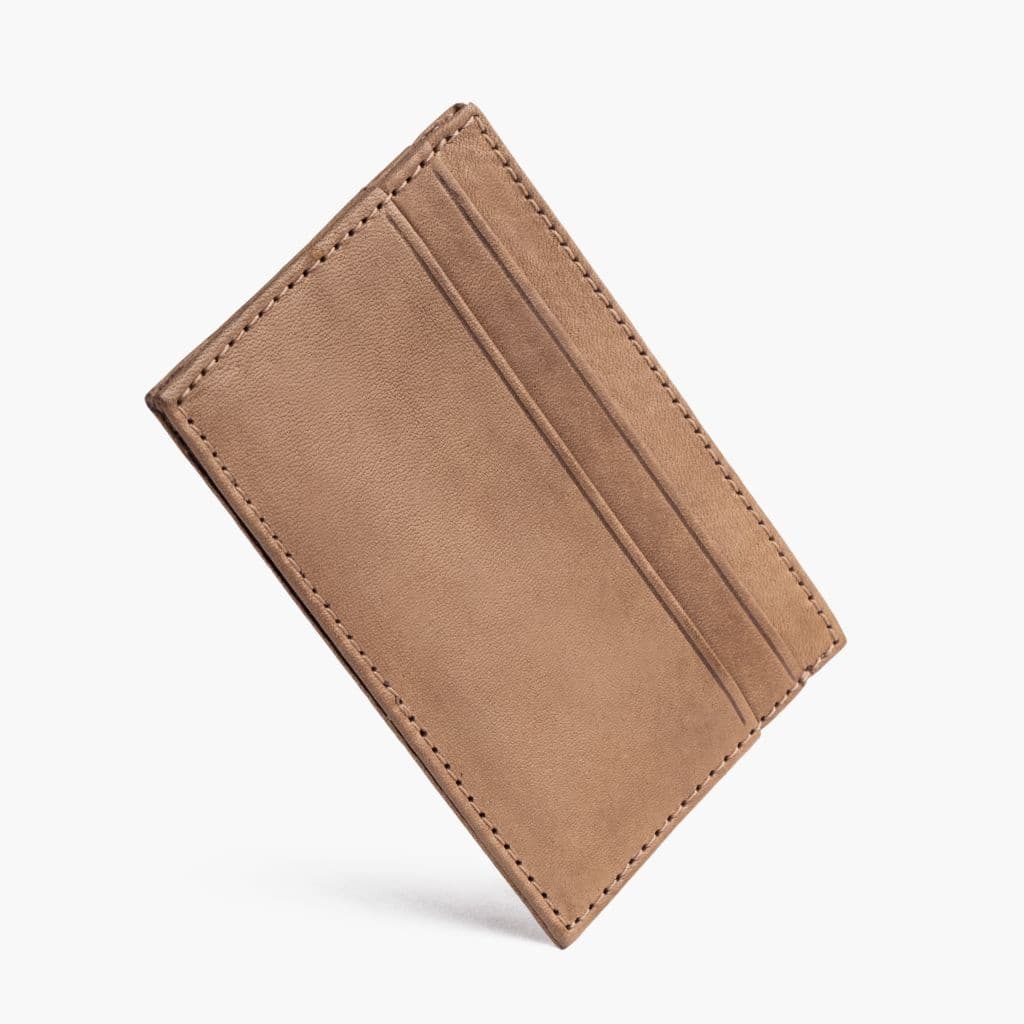 Leather Card Holder | Natural Vachetta, view 3