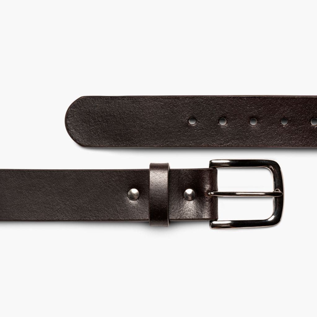 Men's Heritage Leather Belt | Cacao, view 3