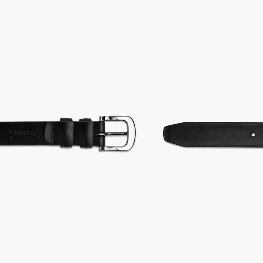 Men's Refined Leather Belt | Black, view 3
