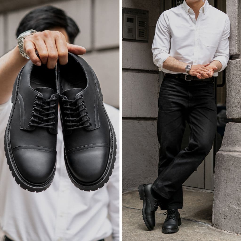 Statesman | Black Oil Tan, view 7