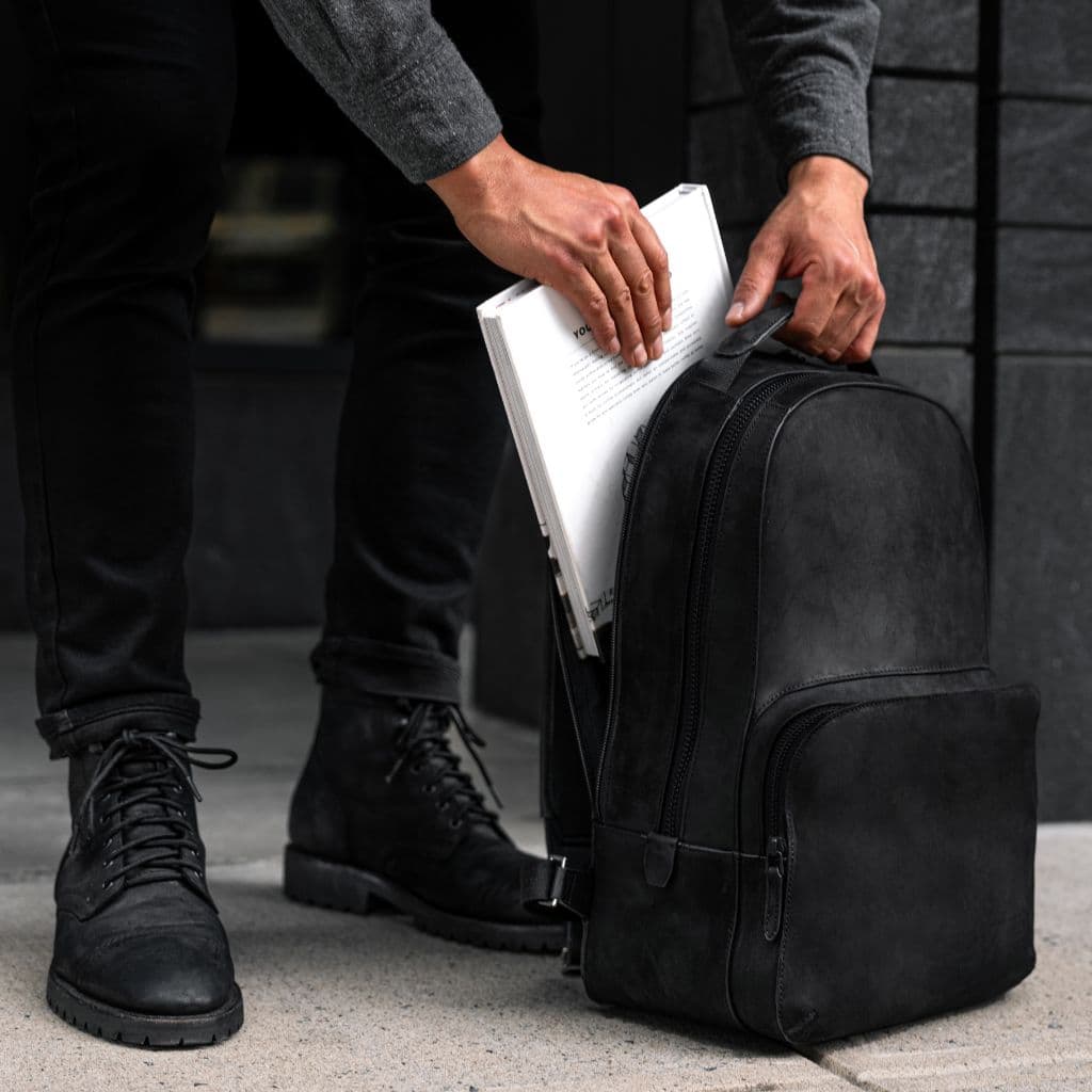 Perfecto Backpack | Black Matte, view 8