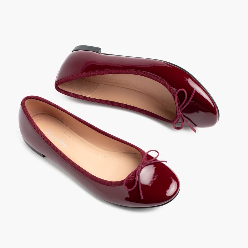 Tiny Dancer | Burgundy Patent, view 4