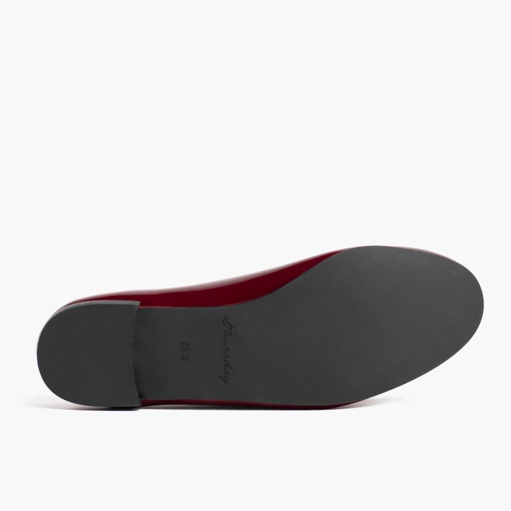 Tiny Dancer | Burgundy Patent, view 5