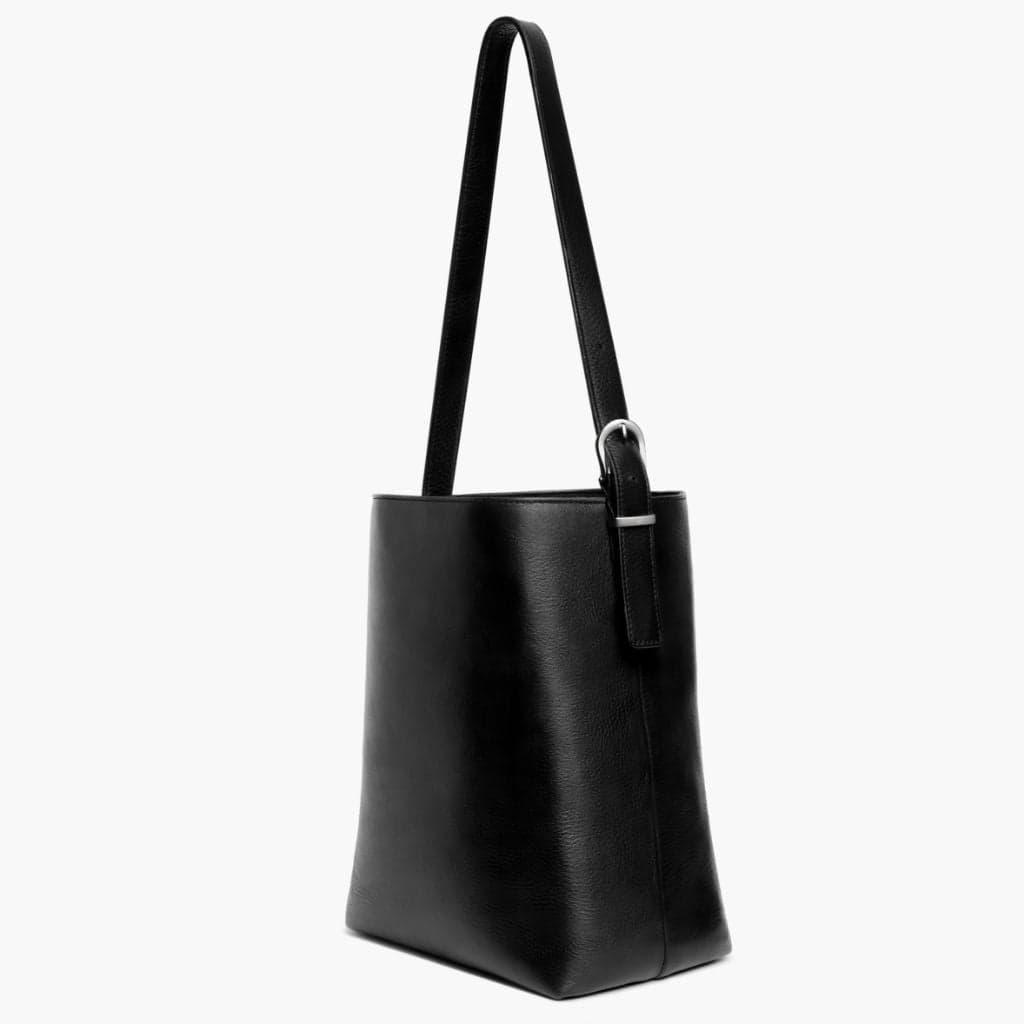 Bucket Bag | Black & Silver, view 2