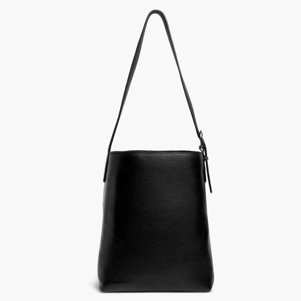 Bucket Bag | Black & Silver, view 3