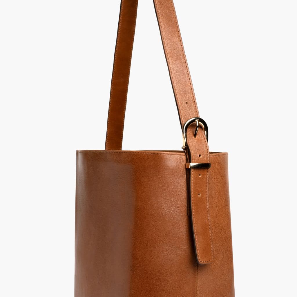 Bucket Bag | Saddle, view 6