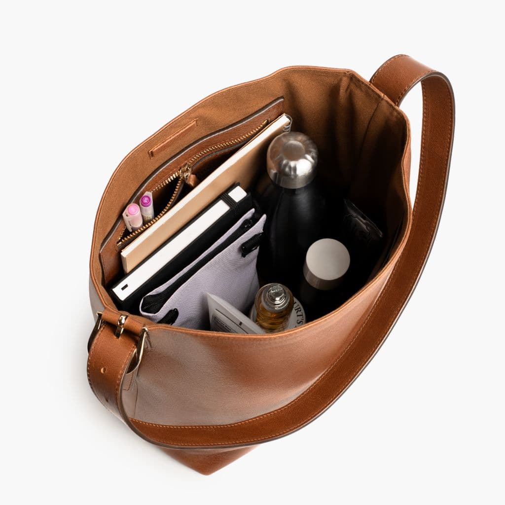 Bucket Bag | Saddle, view 4