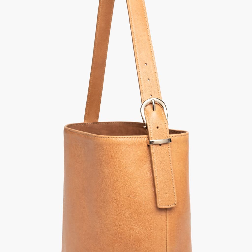 Bucket Bag | Tan, view 6