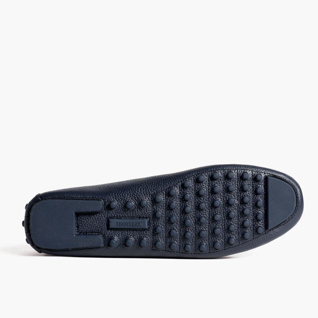 Driving Loafer | Navy & Gold, view 5