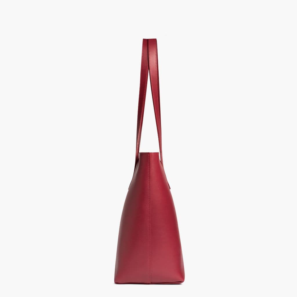 Everyday Tote | Red (M) (Zipper), view 4