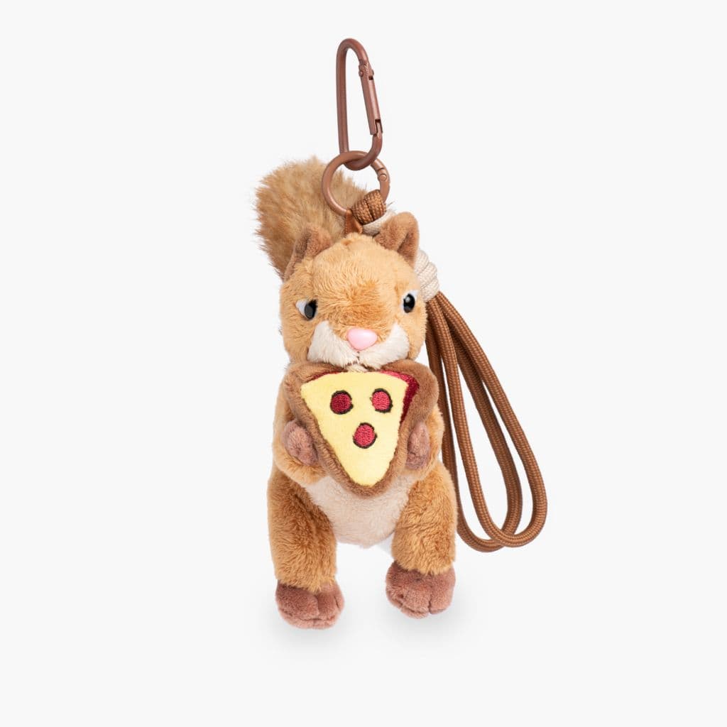Plush Charm | Pizza Squirrel, view 2