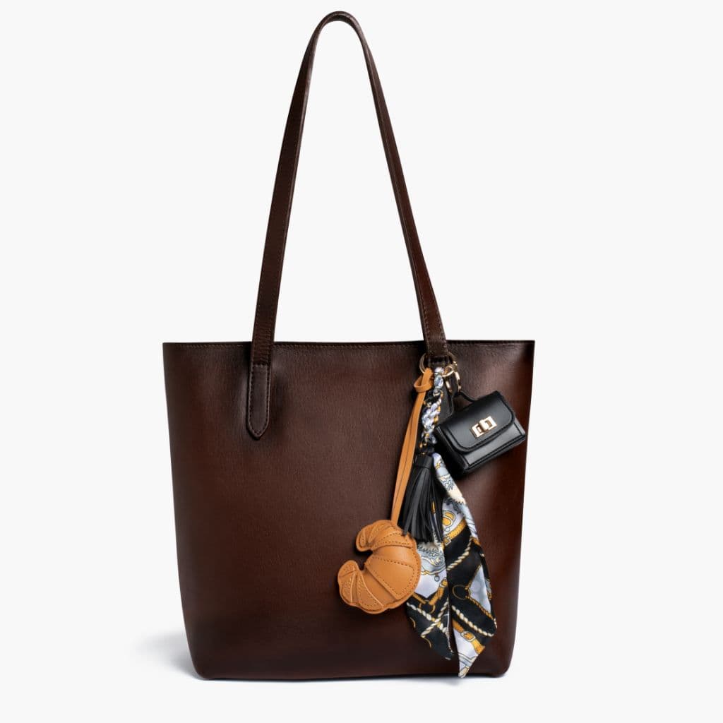 Stacked Charm | Black Purse, view 2