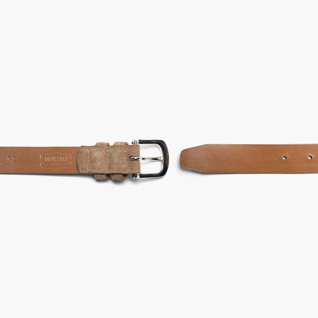 Men's Refined Leather Belt | Sandstone, view 3