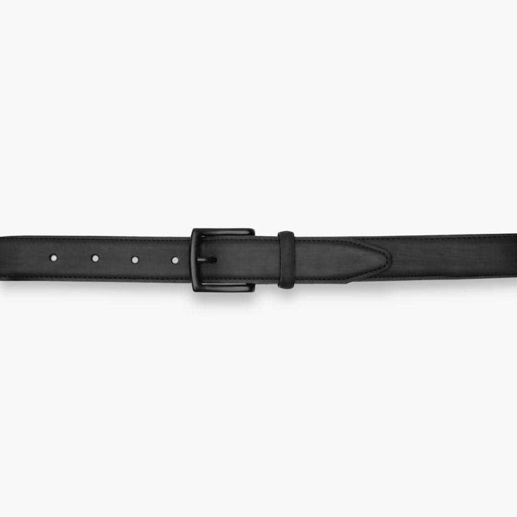 Women's Classic Leather Belt | Black Matte, view 2