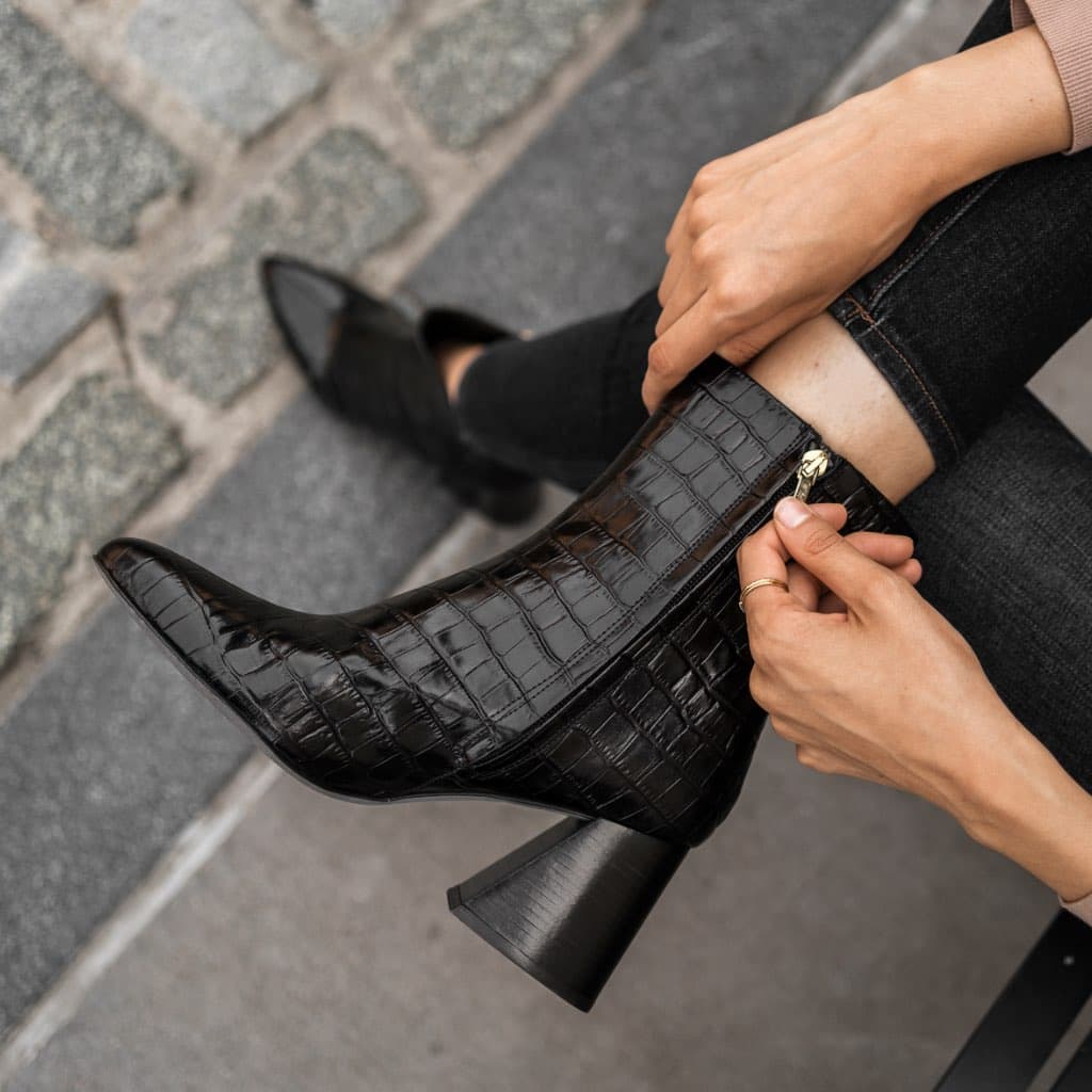 Heartbreaker | Black Croco, view 7