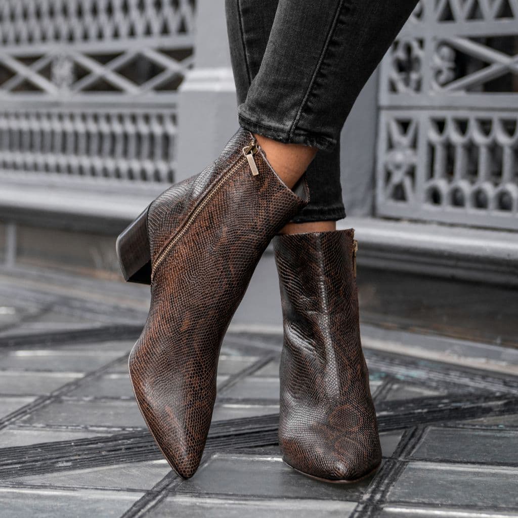 Luna | Chocolate Snake Print, view 6