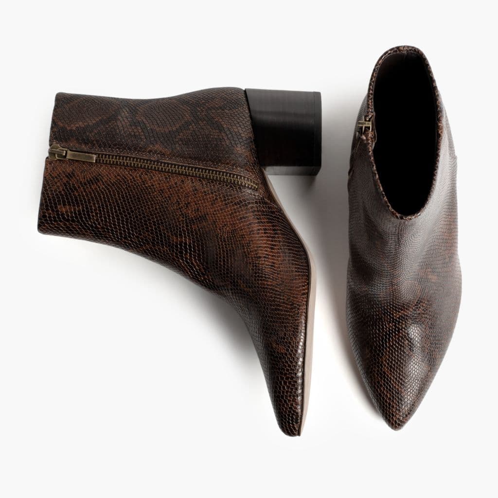 Luna | Chocolate Snake Print, view 4