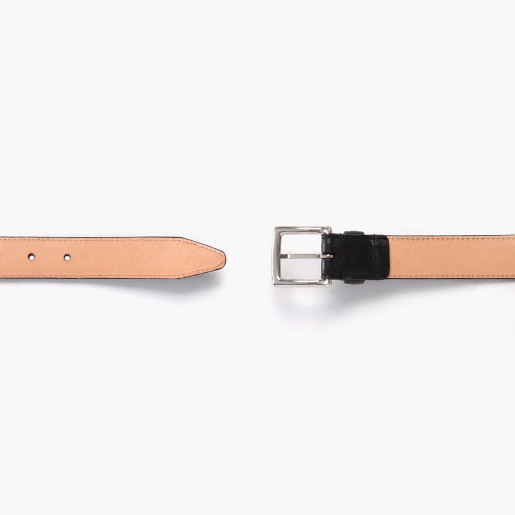 Women's Classic Leather Belt | Black, view 3