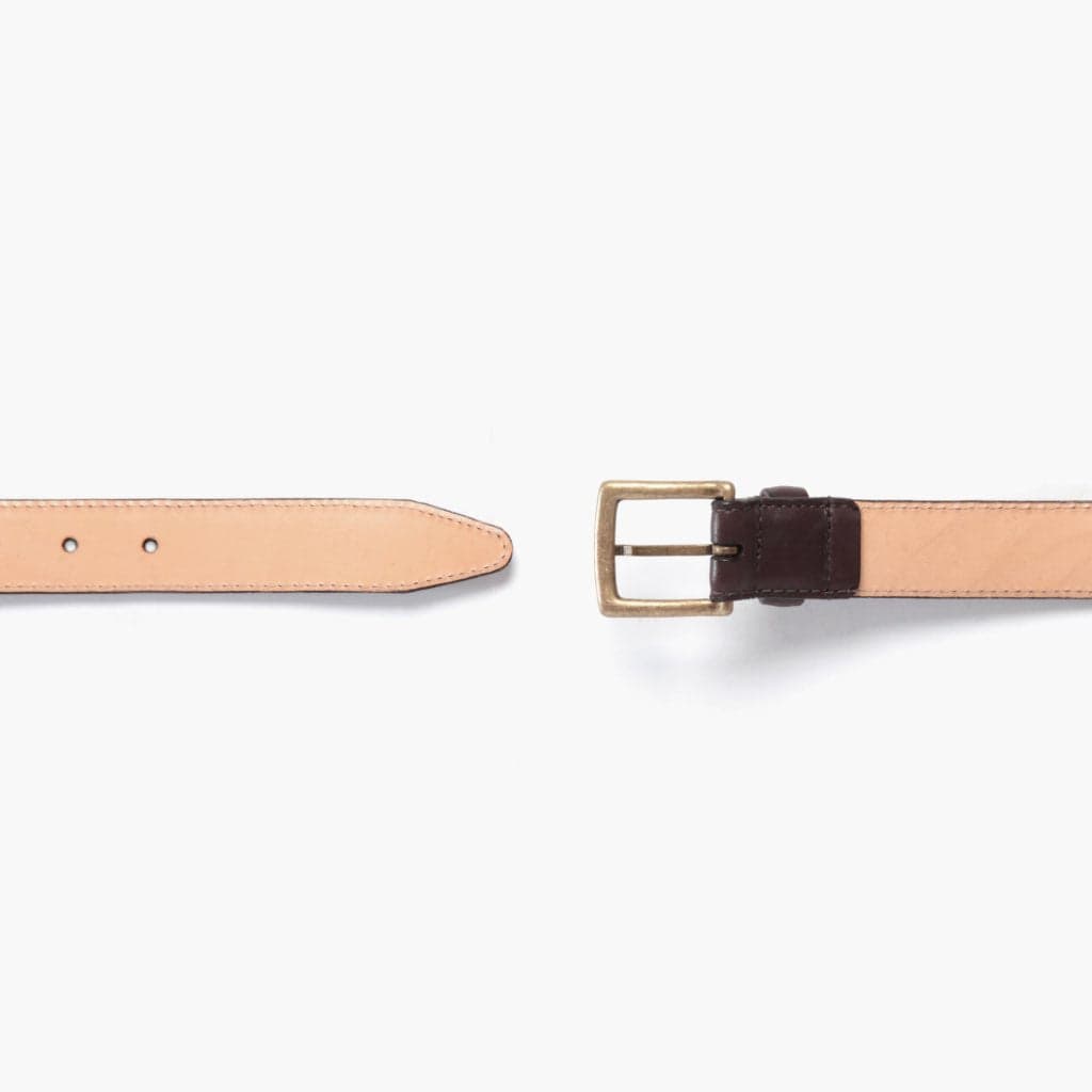 Women's Classic Leather Belt | Brown, view 3