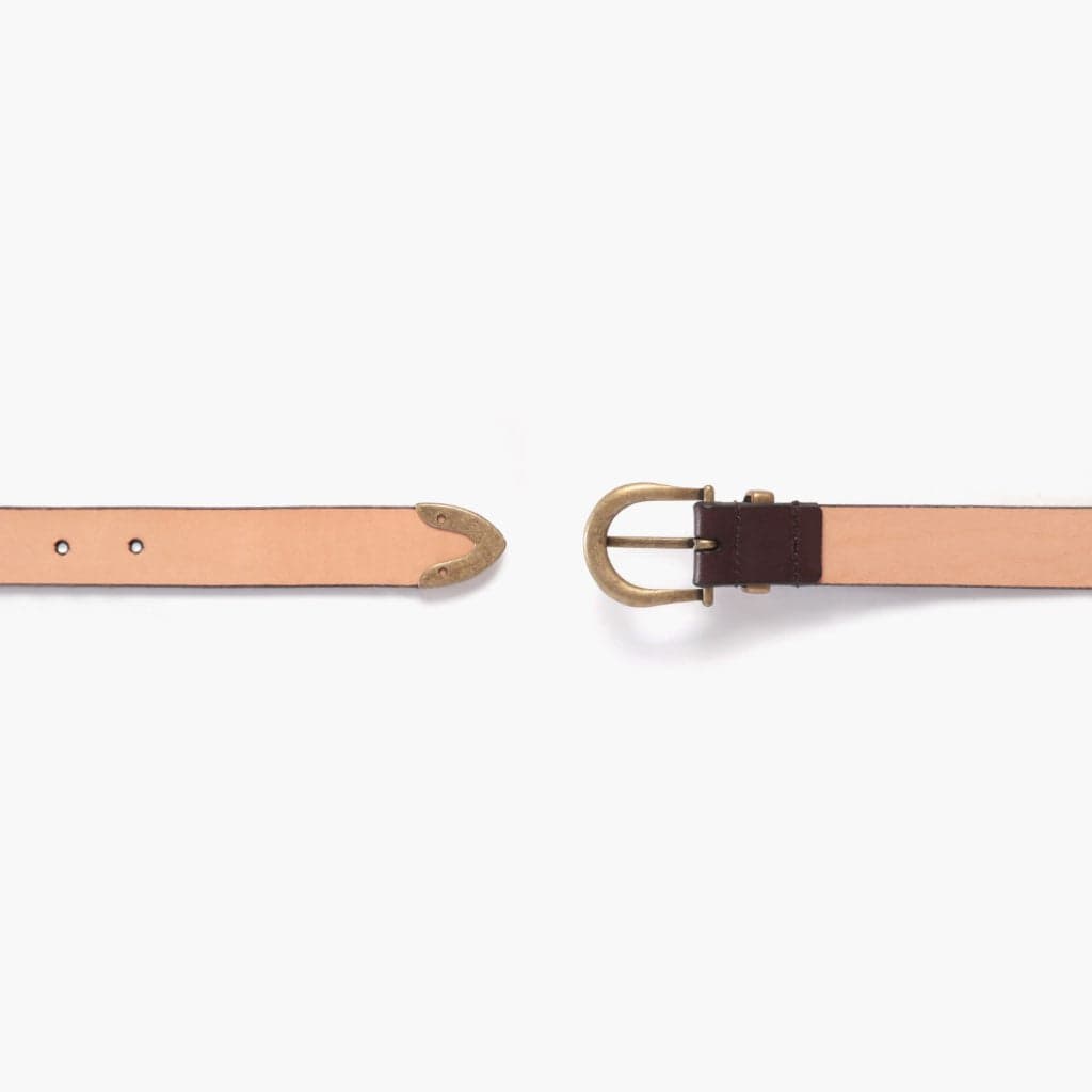 Women's Western Leather Belt | Brown, view 3
